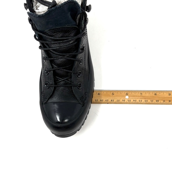 Leather Converse All Star Weatherproof High-Tops Boots Sneakers Unisex - Picture 15 of 16